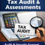 Tax audit & assessments audit & security support